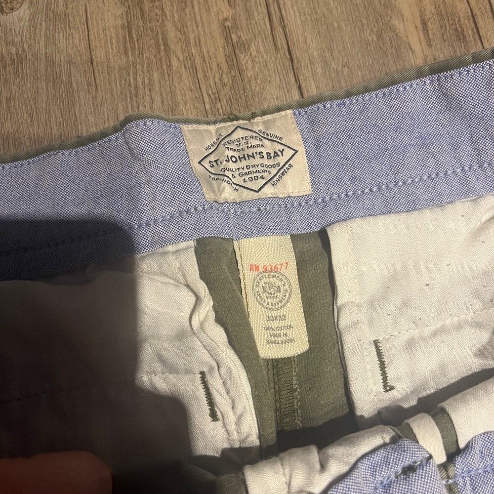Men's Olive Green Pants - Picture 3 of 3